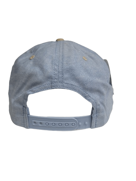 BONÉ FLEXFIT SNAPBACK AZUL BEGE - Oxi Skateboards
