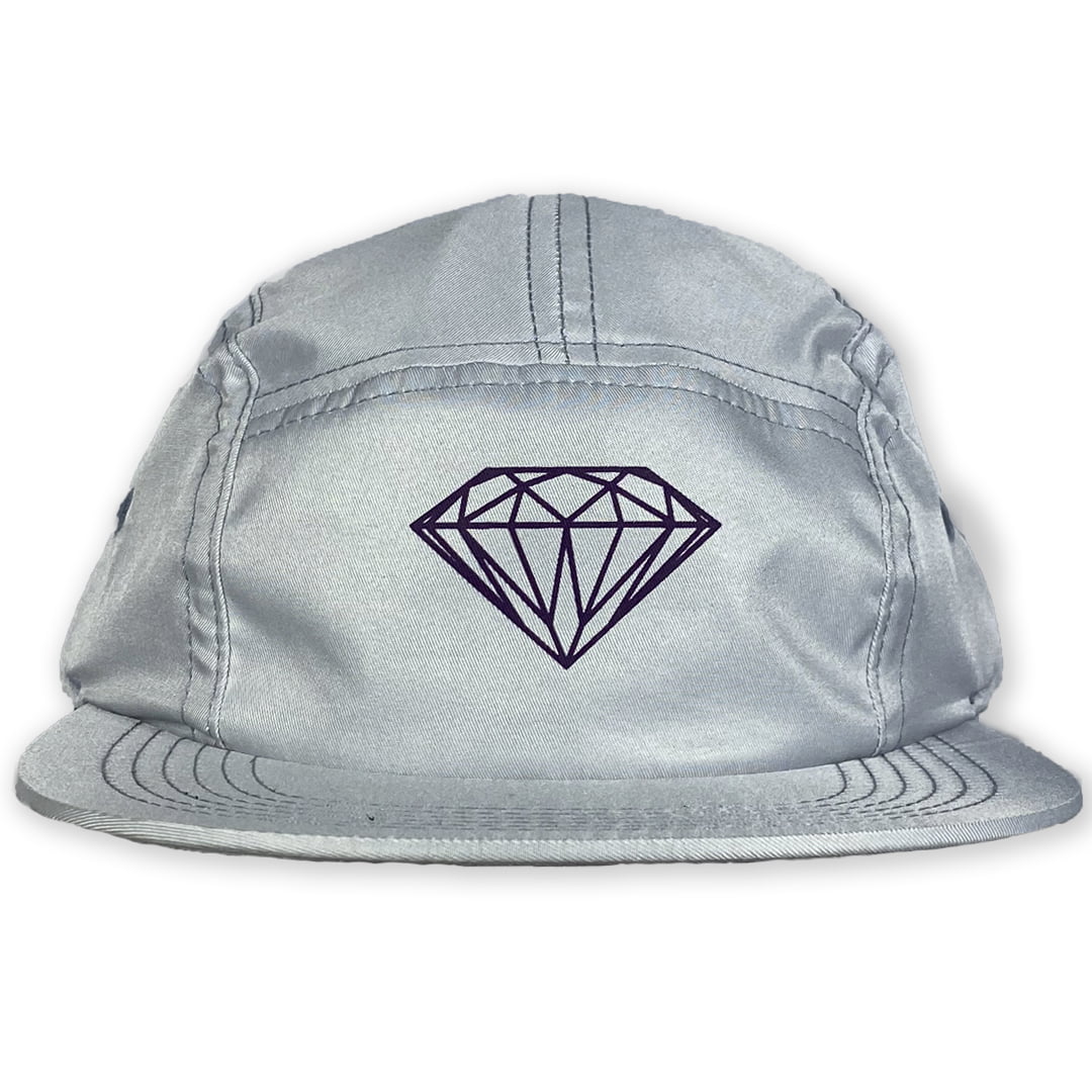 BONÉ DIAMOND BRILLIANT CAMPER HAT ASH (CINZA CLARO).