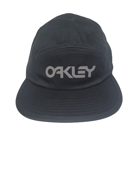 BONÉ OAKLEYFIVE PANEL PRETO