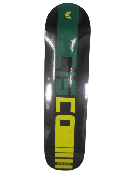 SHAPE CISCO MARFIN VERDE/AMARELO COM LIXA NACIONAL