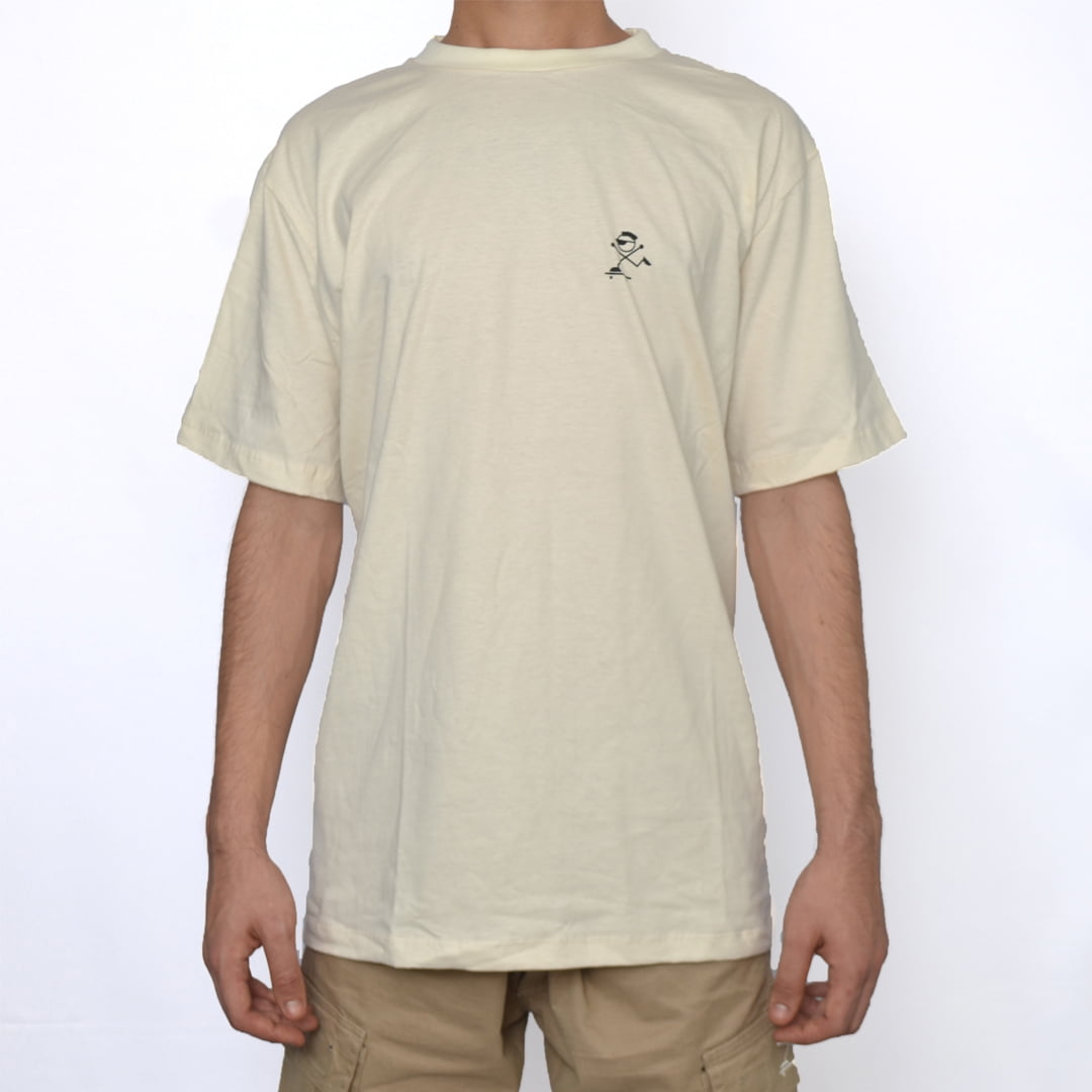 Camiseta Oxi Skate Mini Logo Off-White