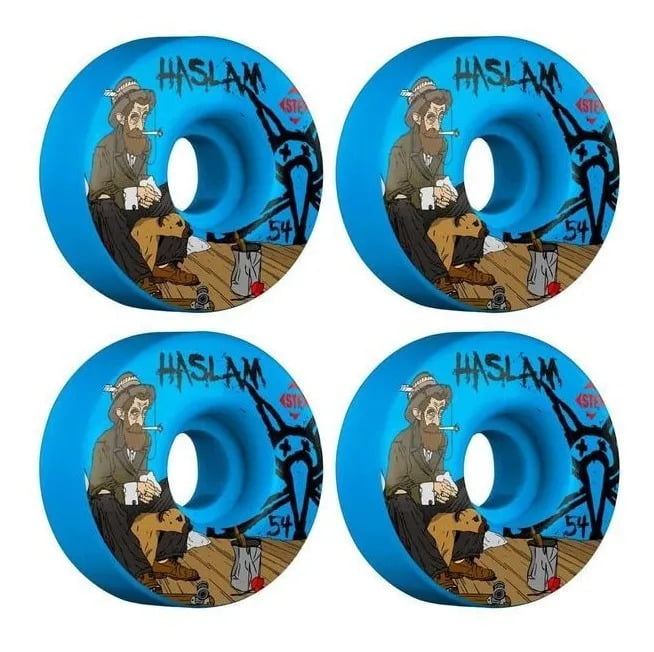 RODA BONES HASLAMMMM BOHEMIAN 54MM AZUL STF V3