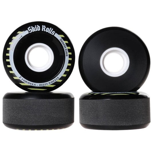 RODA DIZZY SKID ROLLS Z-FÓRMULA PRETA 65MM 82A
