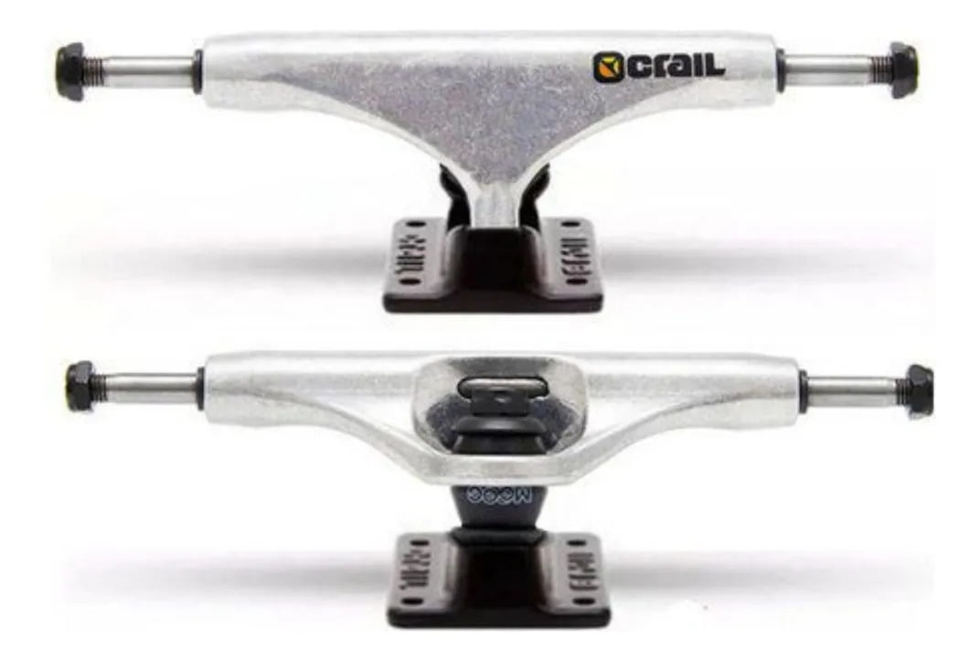 TRUCK CRAIL HI 146 COLOR LOGO BLACK SILVER