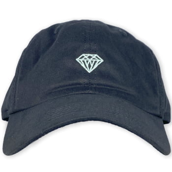 BONÉ DIAMOND MICRO BRILLIANT DAD HAT BLACK