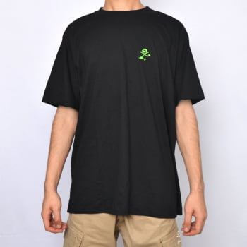 Camiseta Oxi Skate Mini Logo Verde