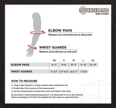 WRIST GUARDS 187 KILLER PADS 