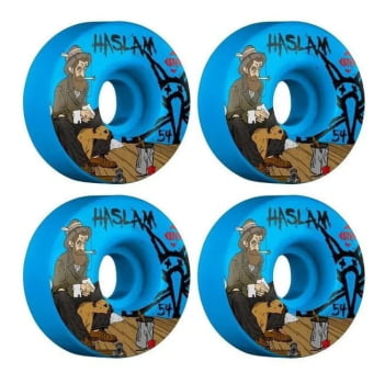 RODA BONES HASLAMMMM BOHEMIAN 54MM AZUL STF V3