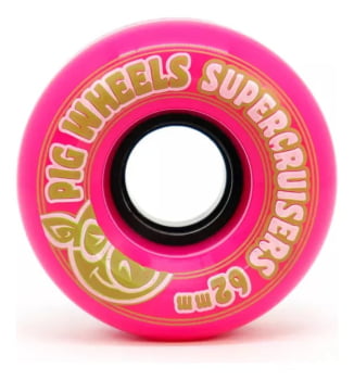 RODA PIG SUPERCRUISERS PINK 62MM 85A