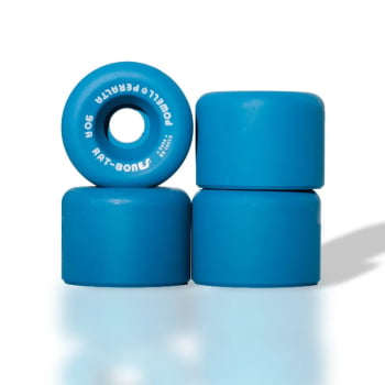 RODA POWELL PERALTA RAT BONES AZUL 60MM 90A