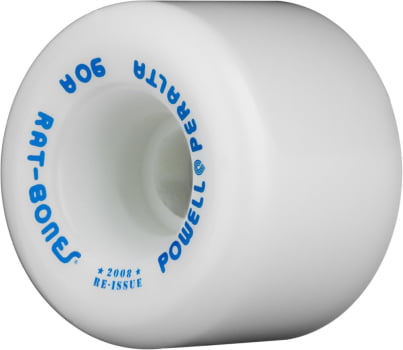 RODA POWELL PERALTA RAT BONES BRANCA 60MM 90A