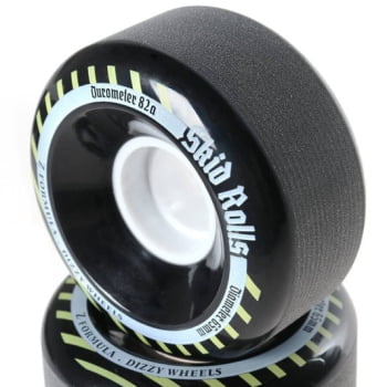 RODA DIZZY SKID ROLLS Z-FÓRMULA PRETA 65MM 82A