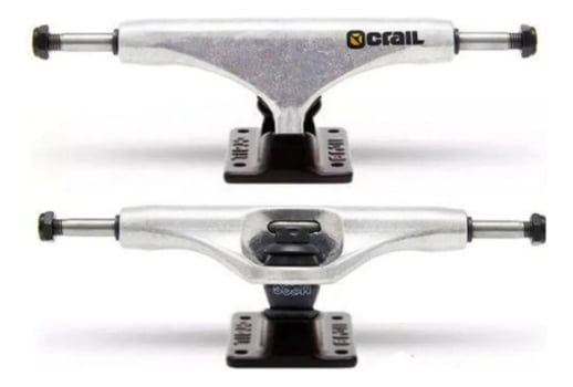 TRUCK CRAIL HI 146 COLOR LOGO BLACK SILVER